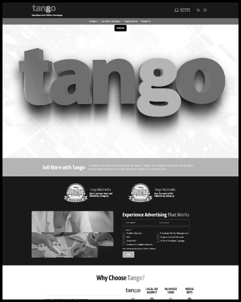 Tango Multimedia Website